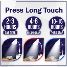 mjswari TABLE LAMP WITH PEN STAND & MOBILE STAND Flood Lamp Night Lamp 5 hrs Flood Lamp Emergency Light image 4