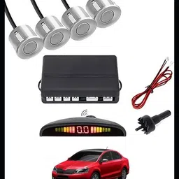 peeps store Car Premium 4 Silver Reverse Parking Sensor-AP25N277 Car Premium 4 Silver Reverse Parking Sensor-AP25N277 Parking Sensor-picture-19