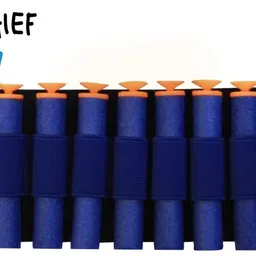miss & chief Sharp Soft Blaster Bullet Shooting Gun Toy & 30 Foam Dart, 1 HandStrap for Darts Guns & Darts image 5