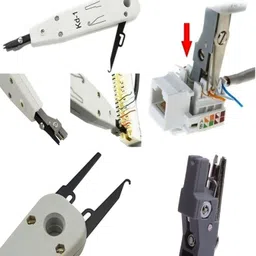 BALRAMA 32pc Kit Networking CCTV Camera Computer Laptop Ethernet LAN Wire Cable Tester Network Interface Card image 3