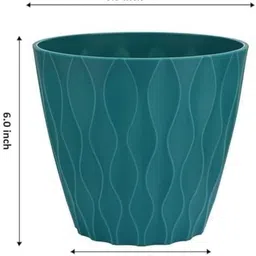mira farmcraft Round Liners Flower Pots with tray for Home & Decoration Plant Container Sets Plant Container Set image 2