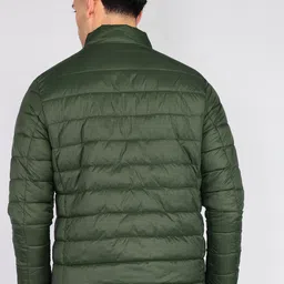 u.s. polo assn. Men Solid Puffer Jacket image 4