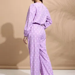 tokyo talkies Top Pant Co-ords Set image 2