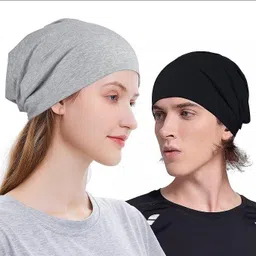 aryan hosiery Solid Beanie image 4