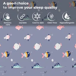 blenzza deco 180 TC Polycotton Double Printed Flat Bedsheet image 3