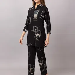 probasic Shirt Palazzos Co-ords Set image 4