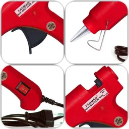 mnbteo Glue Gun FD-20W 20 Watt With 5 Glue Sticks Standard Temperature Corded Glue Gun image 2