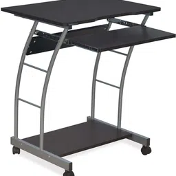 nilkamal Leo with 1 Shelves | Key Board Tray | Suitable for Home & Office | Engineered Wood Computer Desk image 5