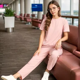 aa-ha! Tshirt Pant Co-ords Set image 2