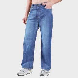 zxn clothing Men Straight Fit Mid Rise Blue Jeans-picture-10