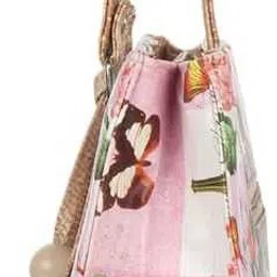 claspnclutch Women Pink Tote image 5