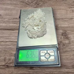 gvlv Silverplated silver coated silver polish silver look fashion stylish chain 999 Silver Plated Alloy Chain image 4