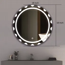 khushi decors 18 x 18 - Sikka Led Bathroom Mirror image 3