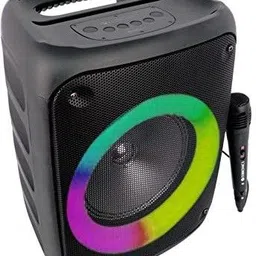 ZEBRONICS ZEB-BUDDY 500 Speaker With Wired Mic, TWS, RGB Lights and USB, mSD, AUX, FM 25 W Bluetooth Party Speaker-picture-42