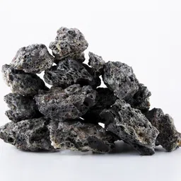 creative frogs Aquarium Lava Rock 1kg River Rock Unplanted Substrate (Black, 1 kg) River Rock Unplanted Substrate-picture-11
