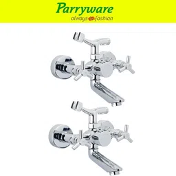 parryware Trio Wall Mixer with Crutch For hand Shower Provision set of 2 pic 209 Wall Mixer with hand Shower Provision Wall Mixer Faucet-picture-12