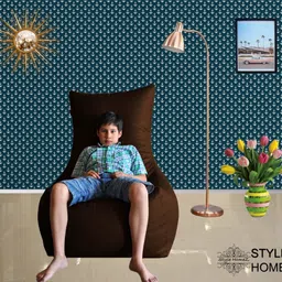 style homez XXL Classic Chair Bean Bag Chair With Bean Filling image 2