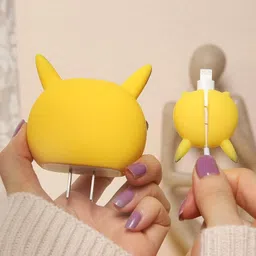 Midos Silicone Press Stud Headphone Case For iPhone Charger 18w / 20w Case image 4