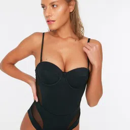 Trendyol Shoulder Straps Swim Bodysuit-picture-32