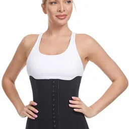 JC Collection Shoulder Straps Tummy Shapewear-image-9