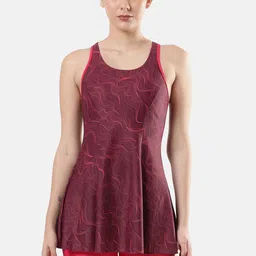 Speedo Women Printed Swimdress With Boyleg-image-14