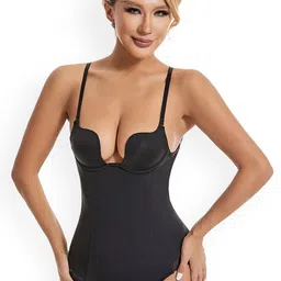 JC Collection Shoulder Strap Tummy Shapewear-picture-5