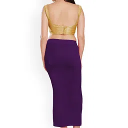 Rani Saahiba Cotton Slim Fishcut Saree Shapewear image 3