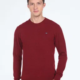 Arrow Sport Round Neck Long Sleeves Pullover Sweater-picture-29