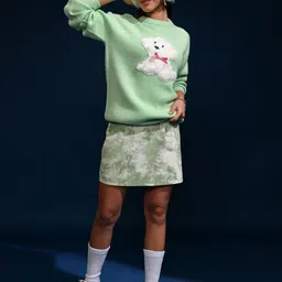 ESPYR By Tokyo Talkies Women Self Design Pullover image 5