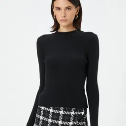 Koton Ribbed Round Neck Pullover image 1