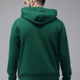 U.S. Polo Assn. Brand Logo Embroidered Hooded Front-Open Sweatshirt image 4