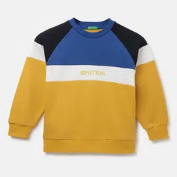 United Colors of Benetton Boys Colourblocked Sweatshirt-picture-37
