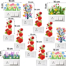 arnema 46 cm Switch Board Sticker & Wall Sticker size 32 cm x 46 cm Self Adhesive Sticker image 2