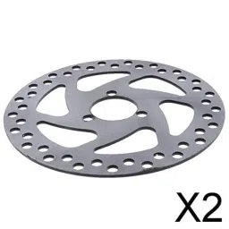VISTORA 2x140mm Motorcycle Brake Disc Rotor for 2-Stroke 49cc Apollo ATV Dirt Bike image 1