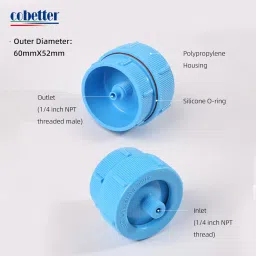 COBETTER Filter Holder Polypropylene Reusable for 47mm Disc Membranes, 1 pcs/Pack image 2