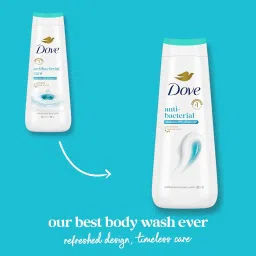 Dove Care & Protect Body Wash For All Skin Types Antibacterial Body Wash Protects from Dryness 22 oz image 2