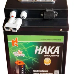 HAKA MOTO COP 48V 33Ah Detachable Lithium Ion Battery for All Electric 2-Wheeler | Li-ion Battery for Hero Optima, Okinawa, E-Ashwa,TVS, Ather EV Scooter | Compact & Powerful EV Scooter image 1