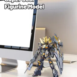 GODSDWARES Model Kit, 1/144 Scale Action Figure Anime & Anime Figure - Collectible Figure with Interchangeable Parts, Perfect for Display and Creative Play (Assembly Required) image 3