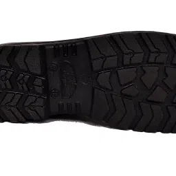 Allen Cooper AC 9005 Men's Safety Shoe, Nubuck Leather, 200 Joules Steel Toe Cap, Size 7 UK/India image 2