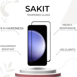 Tempered Glass Screen Protector For Samsung Galaxy S22 5G / S23 5G With Edge to Edge Coverage and Easy Installation kit image 3