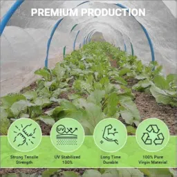 Crop Cover Tunnel Stick 10 Feet Plastic Wire FRP Rod 5mm Pack of (25) image 4