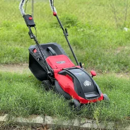 KAE15 Electric Lawn Mower | 15-Inch (380mm) Cutting Width | 1600W 2HP Induction Motor | 5-Level Height Adjustment (25–65mm) | 40L Grass Collection Box | Compact Lawn Cutter for Home & Garden image 4