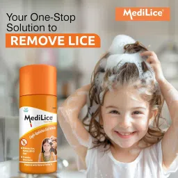 MediLice Cream Wash with Plastic Comb | Pack of 6 Bottles & 6 Combs | Removes Nits, Eggs & Larvae in Kids, Men & Women | Prevents Recurrence | Trusted Brand Since 1998 image 4