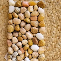 RM Outdoor Stone Landscape Rameshwaram Marble®, Garden Border Path Mats - Set of 4 Utilize for Outdoor as Well as Indoor Balcony or Table Decoration image 5