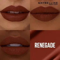 Maybelline New York Superstay Matte Ink Liquid Lipstick - 16H Longwear Matte | Renegade, 5ml image 4