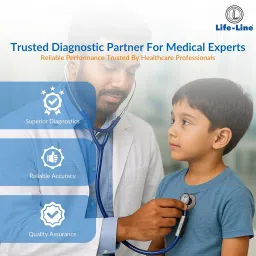 LIFE LINE Max3 SS Stethoscope (Dark Blue) | Dual Side Diaphragm Chest Piece for Adult and Paediatric | 2-way Tube | For Doctors & Students image 5