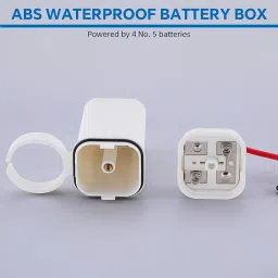 Serplex® Wall Mounted Stainless Steel Automatic Urinal Flush Sensor Set for Public Toilet, Home, Office, Bathroom with Dual Power Supply Mode Chrome Plated image 5