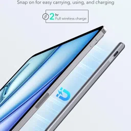 ESR Magnetic Wireless Charging iPad Pencil, 2nd Generation Stylus Pen for iPad, Digital Pencil Pro for ipad 11/10th,iPad Pro 12.9" / 11"(4th/3rd/2nd/1st), iPad Air 5/4, Silver image 3