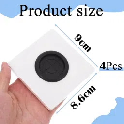 Wall Cable Cover, Cable Entry Cover, 4 Pack Silicone Panel Pass Through Plate, Cable Management Solution for Home and Office, Blanking Plate, Socket Surround Plate, HDMI Wall Socket image 1