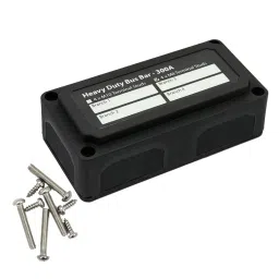 CALANDIS 2X Heavy Duty 4 Way Bus Bar/Power Distribution Box for Screw On Cover 300A | Electrical & Lighting image 4